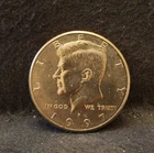 1997-P United States 50 cents, Philadelphia, Kennedy half, UNC, KM-A202b (US11)