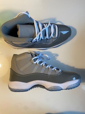   Nike Air Jordan 11 Style Sneaker Grau/Weiß   Top Zustand    