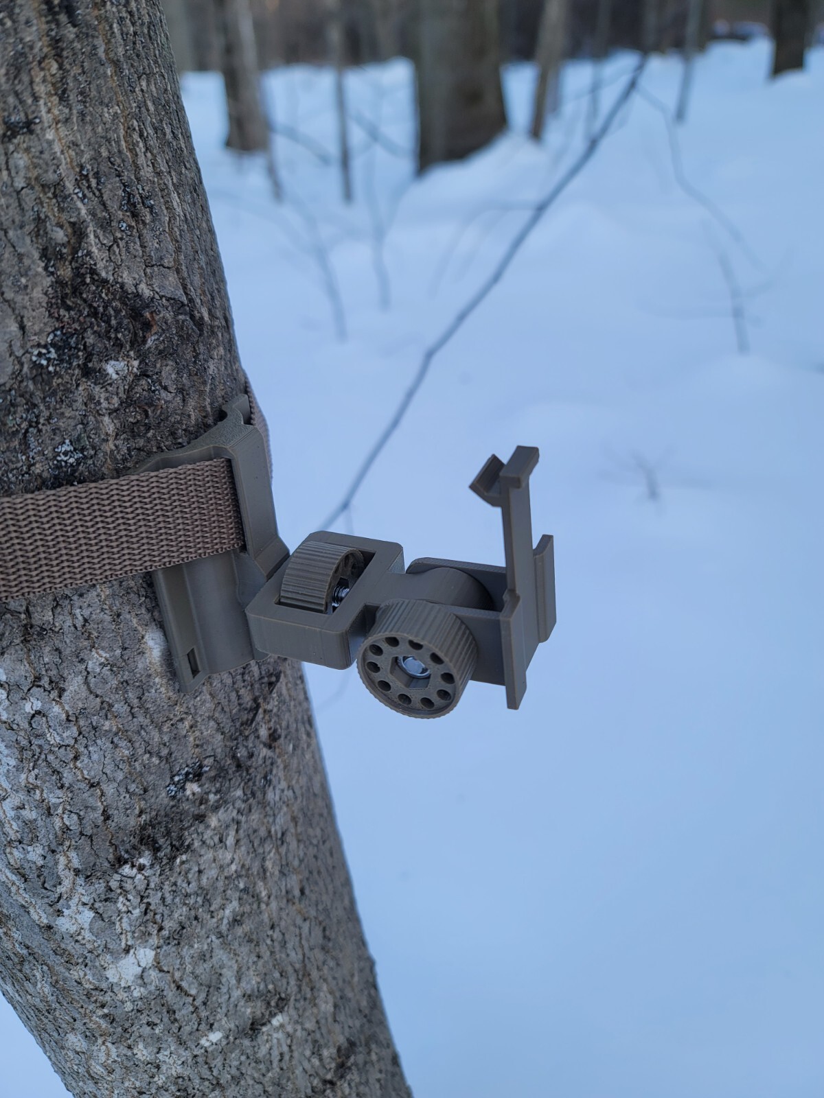 2-Pack Moultrie EDGE Trail Camera Mount – USA-Made, Tool-less, The ADK Edge