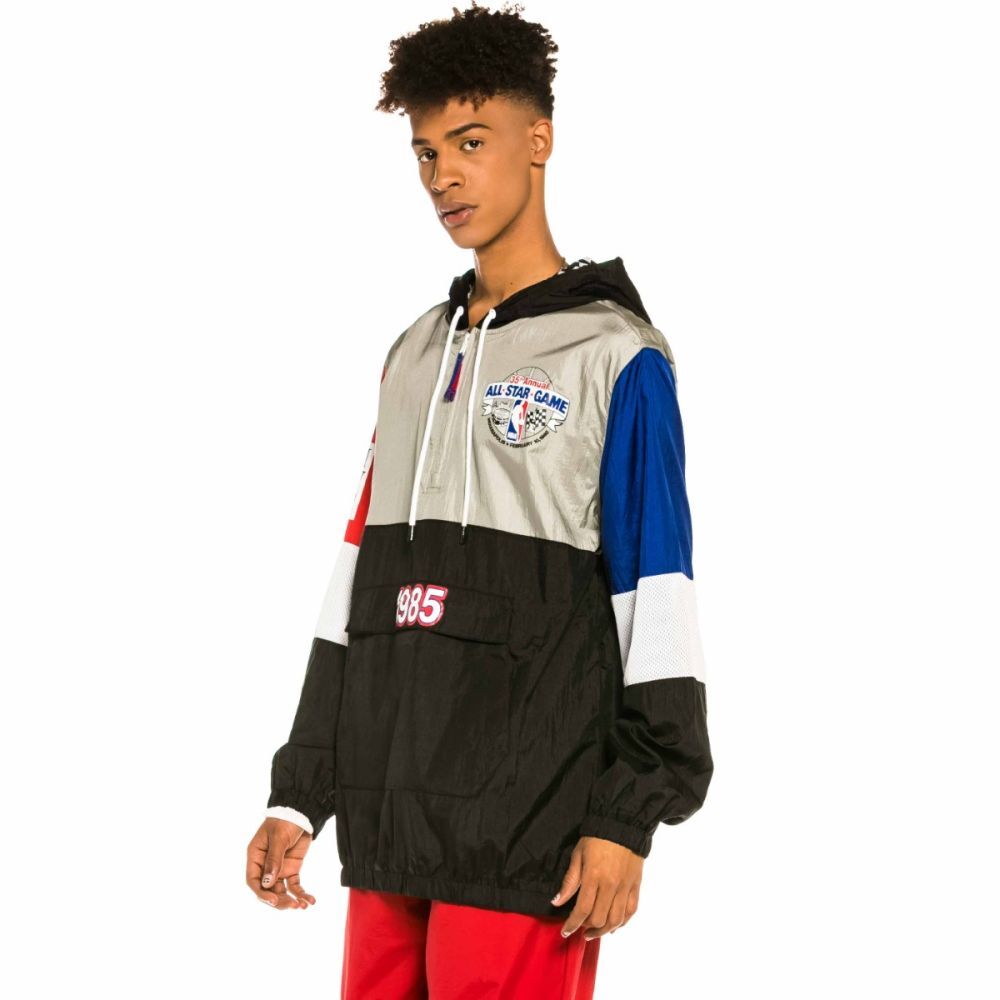 Mitchell & Ness 1985 ALL STAR サテンジャケット Mitchell & Ness 🏁 1985 NBA ALL STAR GAME 🏁 Heavyweight