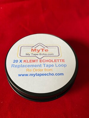【Un】Klemt Echolette NG5 20 X KLEMT ECHOLETTE Tape Echo Loops NG, E51 all models | eBay UK