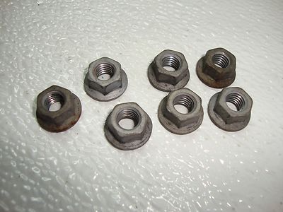 P-nuts 09 10 11 12 ZX6R ZX6 Exhaust Header Nuts Bolts | eBay