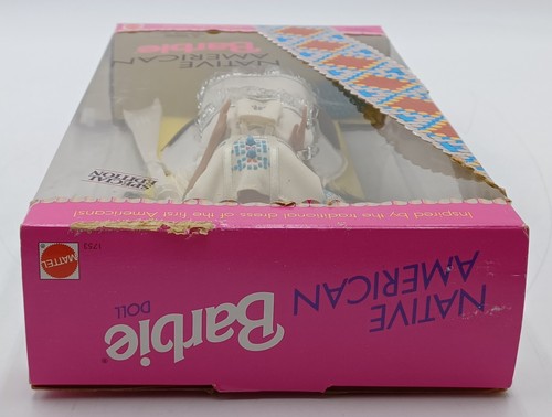 Muñeca Barbie nativa americana DotW 1992 / Muñecas del mundo / Mattel 1753, NrfB - Imagen 4 de 10