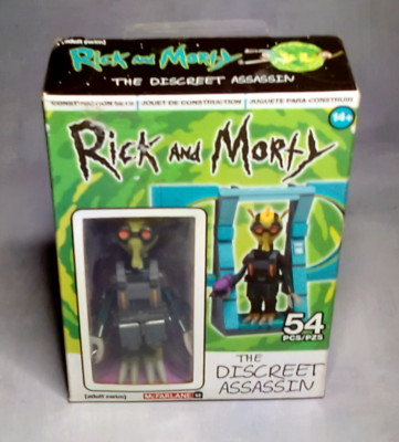 THE DISCREET ASSASSIN Construction Set ~ Rick & Morty / McFarlane Toys