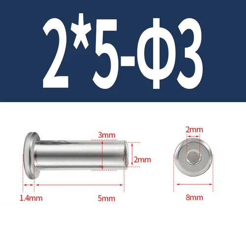M2 - M10 Sleeve Nuts A2 304 Stainless Flat Head Socket Cap Nut Furniture Joint - Picture 8 of 136