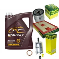 Inspektionspaket 5L Energy 5W-30 FüR VW Polo 1.2 TSI 16V 1.4 Caddy IV Kombi
