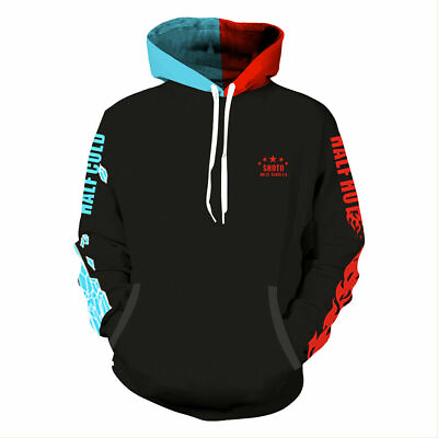 #ad Boku no My Hero Academia: Todoroki Shoto Costume Hoodie Sweatshirt Jacket Coat $21.99