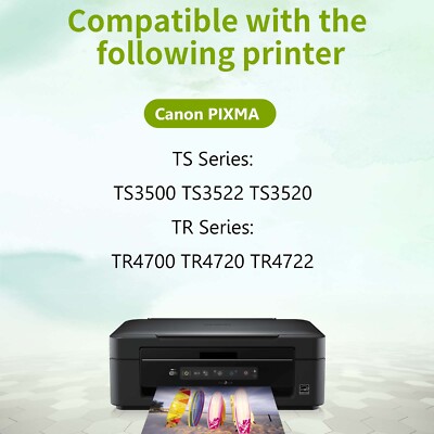 2Pack Ink Compatible With Canon PG-275XL CL-276XL PIXMA TR4720 - Foto 11