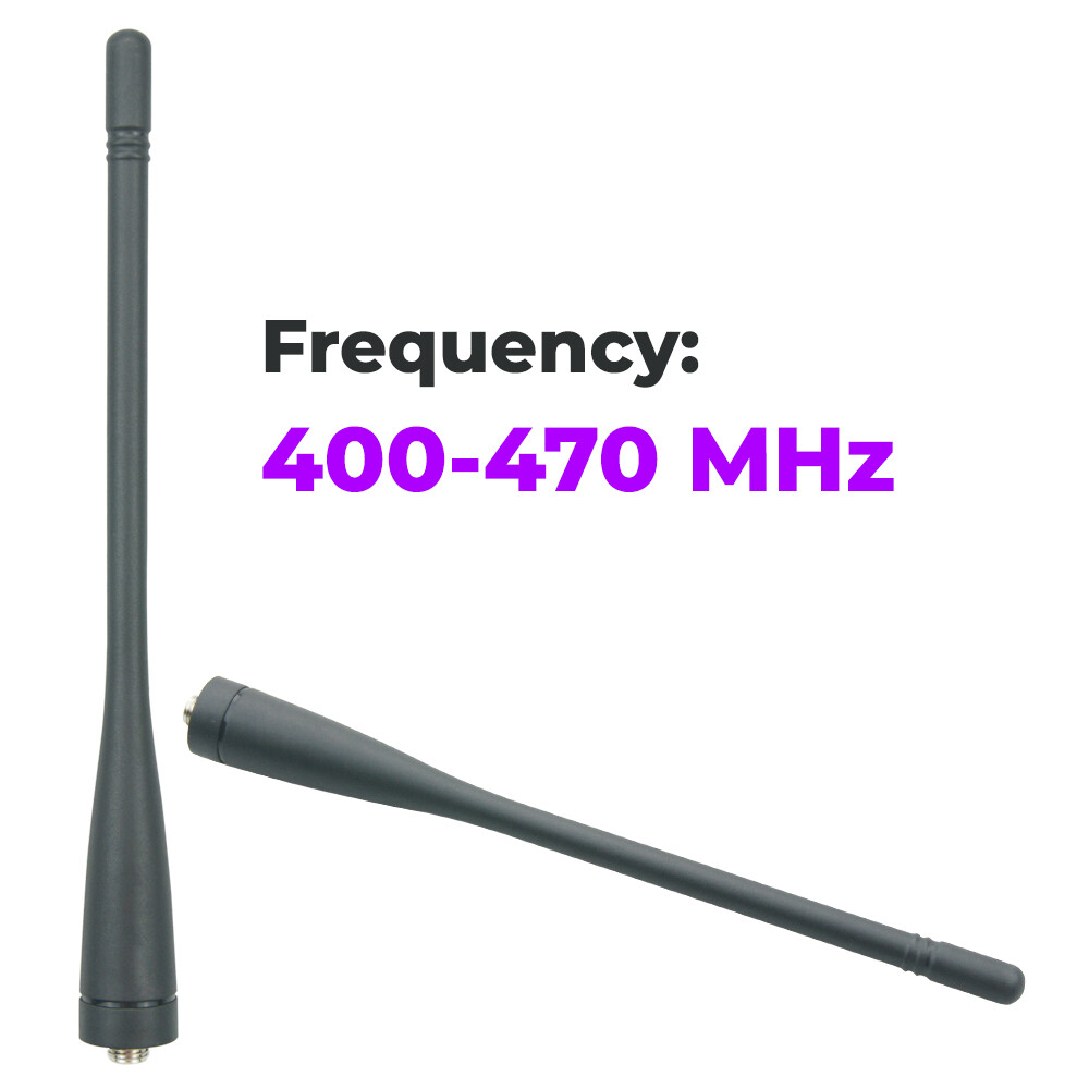 10x Antenne UHF KRA-27 400-470 MHz Per Kenwood TK3207G, TK3160, TK3170, TK2107 – Lotto Da 10 Pezzi