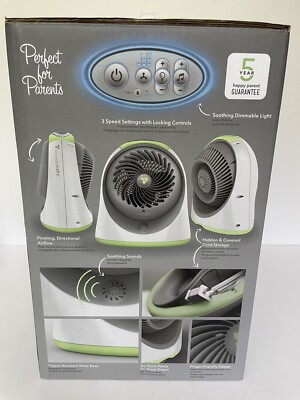Vornadobaby Breesi LS Nursery Air Circulator Fan, Light +