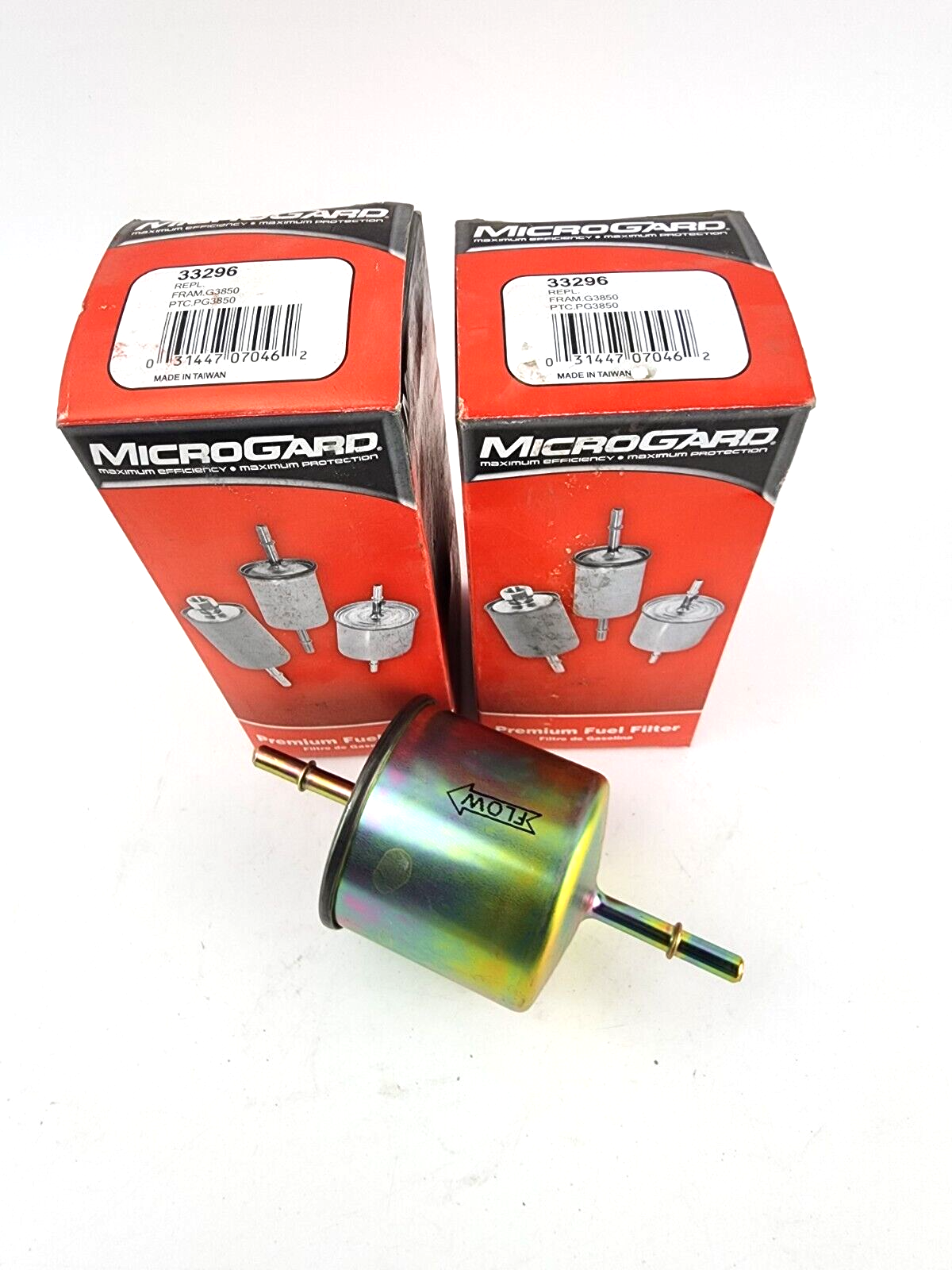 2pcs Microgard Fuel Filter GF247 F64711 G3850 33296 eBay