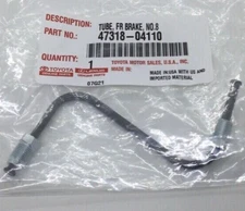 Genuine Toyota 2005-2011 Tacoma Left Front Brake Tube Hose To Caliper No. 8