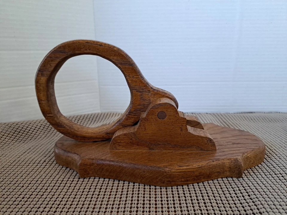 Toallero de madera rústico artesanal para granja macizo Foto 2 de 4