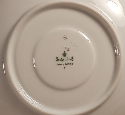 Eschenbach Bavaria Collector Tea Cup & Saucer Geometric Mid Century Styling - Picture 8 of 8