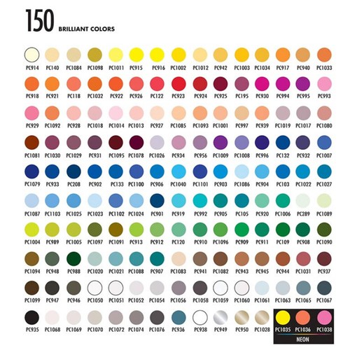 Sanford Prismacolor Premier Colored Pencils,Soft Core,150 Pack+Pencil Sharpener - Picture 4 of 12
