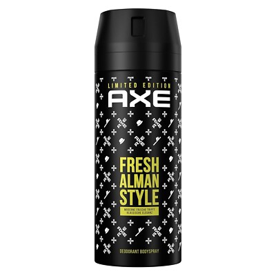 37,72 /L - 6er Pack AXE Deodorant/Bodyspray   Fresh Alman Style   150ml