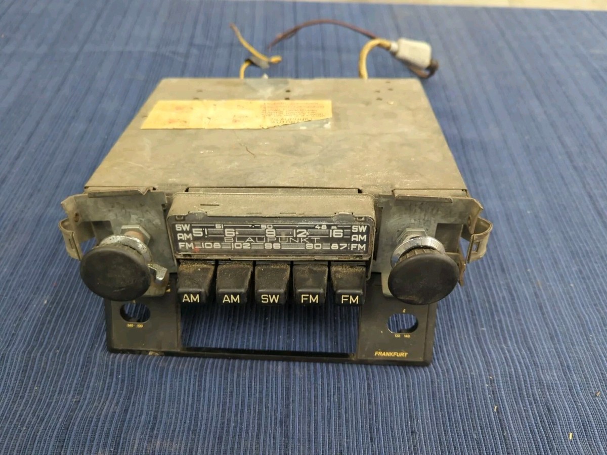 空冷ワーゲン BLAUPUNKT VINTAGE AM/FMラジオ 空冷ワーゲン BLAUPUNKT VINTAGE AM/FMラジオ（空冷ワーゲン