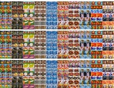 Set of 60 Heat Shrink Wrap Sleeve Decoration Easter For 420 Egg super mixed kit