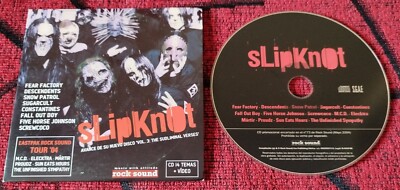 SLIPKNOT Fear Factory SNOW PATROL Sugarcult FALL OUT BOY Screwcoco PROMO CD