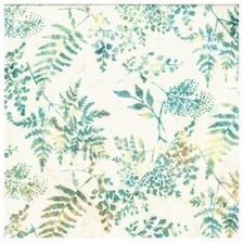 Hoffman Batiks Fabric - Bali Batik - Sandcastle Mixed Fern V2529-488