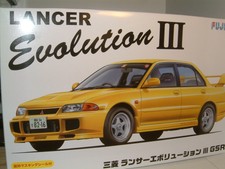 Fujimi Id34 Mitsubishi Lancer Evolution Iii Gsr Plastic Model Kit From Japan For Sale Online Ebay