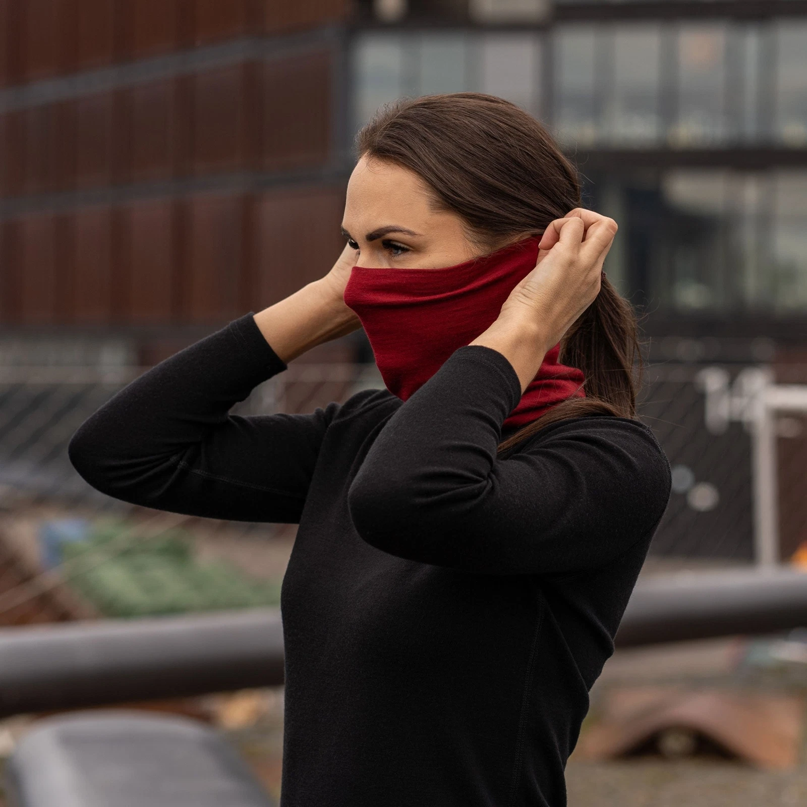 Women Merino Wool Breathable Neck Gaiter * Outdoor Winter Scarf Royal Cherry Red
Opens in a new wind