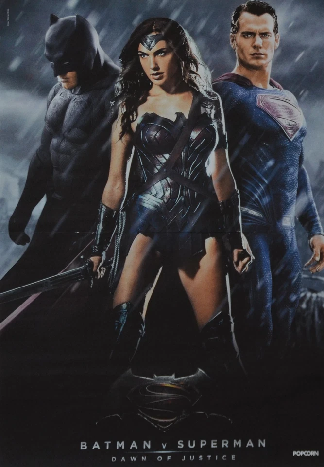 BATMAN V SUPERMAN - A3 Poster (ca. 42 x 28 cm) - Film Dawn of Justice Clippings