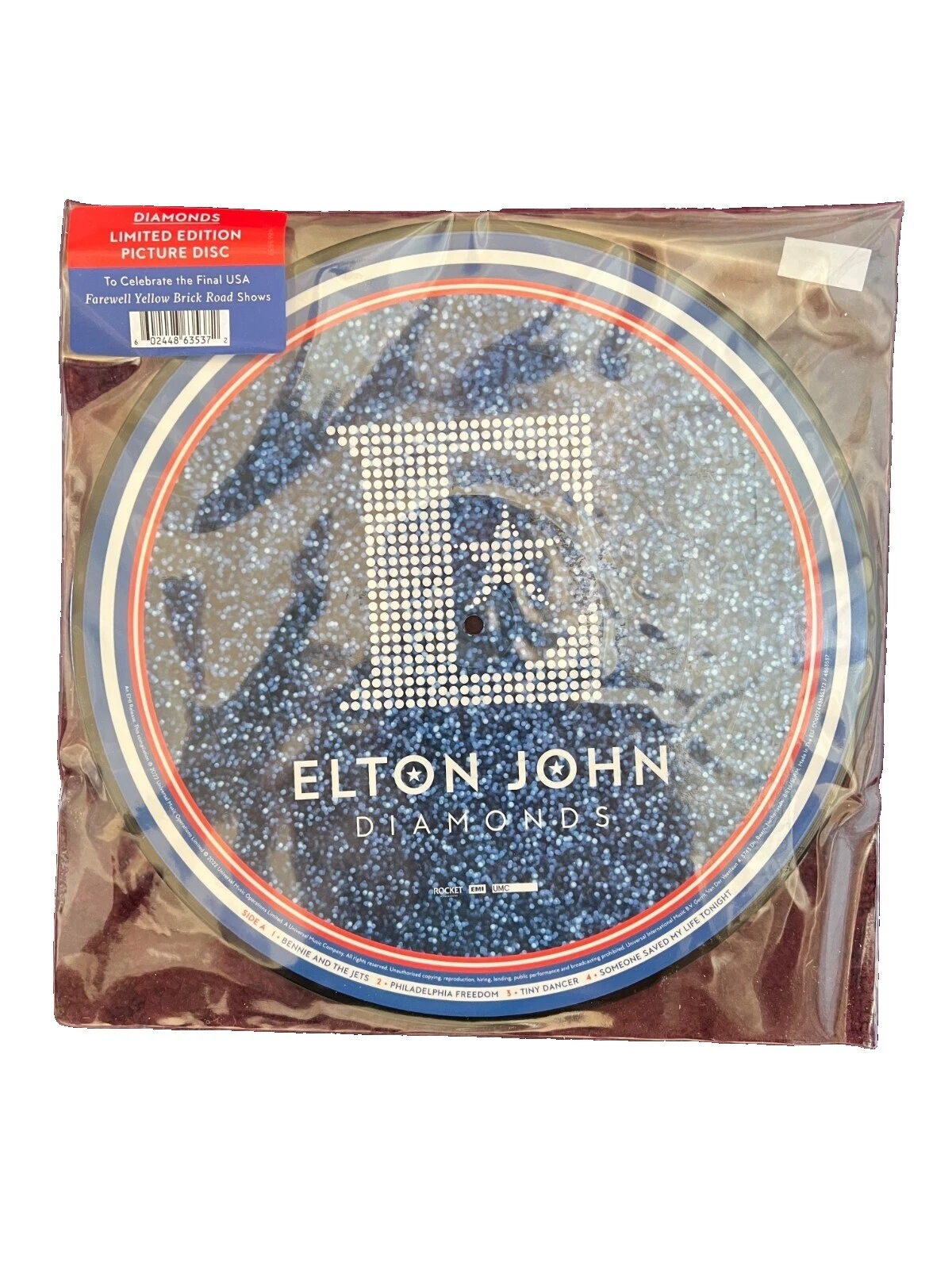 Discos de vinilo clásico de Elton John