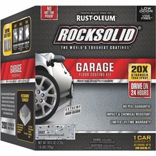 Rust-Oleum 76 Oz RockSolid Gray High Gloss Garage Floor Coating Kit 60003