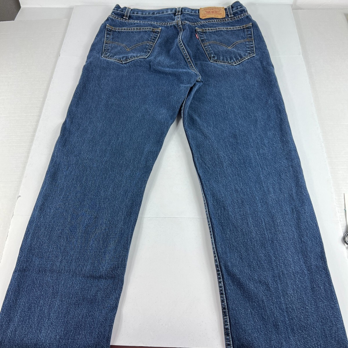 VTG 90s Levi's Jeans Men's 34x31 505 Straight Dark Blue Cotton