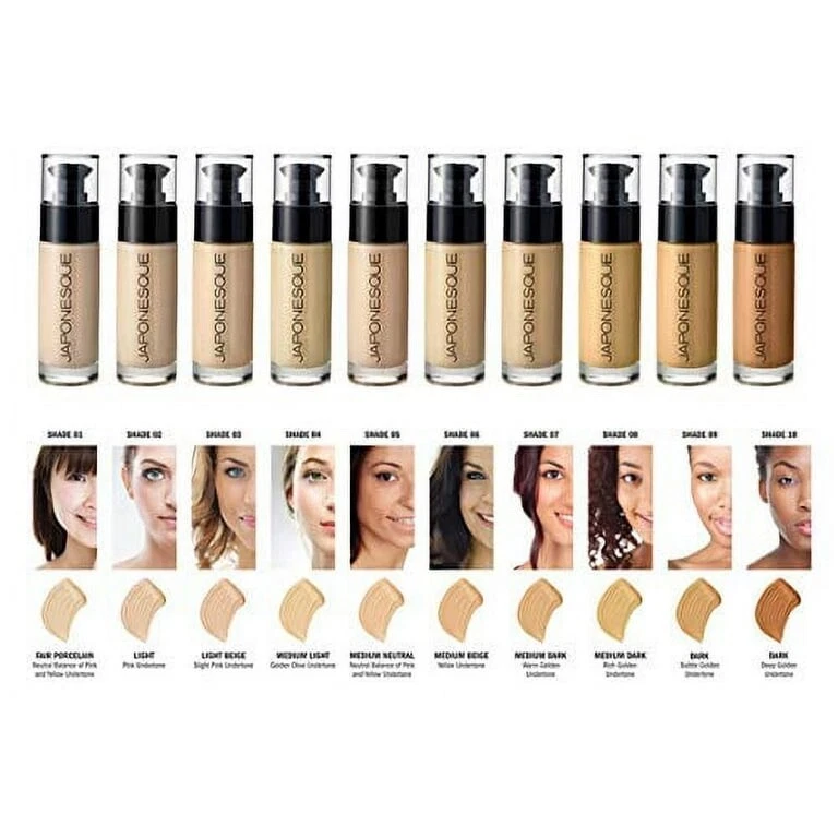 JAPONESQUE Luminous Foundation Flawless Full Coverage in Shade 10 - Image 2 of 3