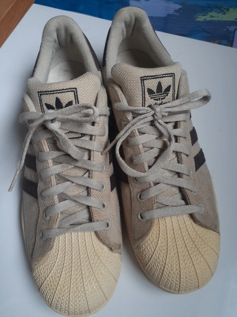 Adidas HEMP Original Superstar Shoes Men Size 12 US Skateboard Soccer EUC