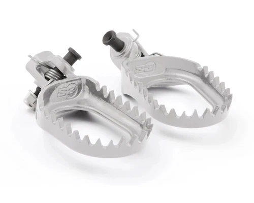 S3 Punk Wide Back + Low Foot pegs Silver Beta 125RR 200RR 250RR 300RR 2020-2025