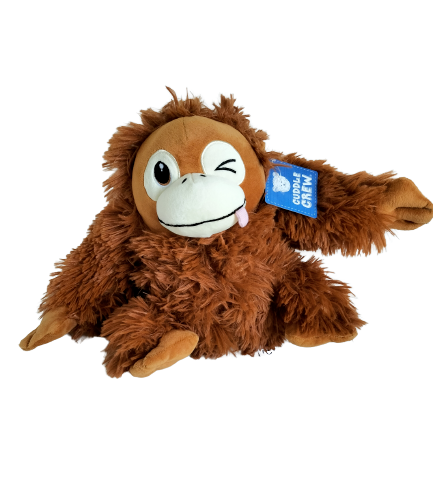 Orangutan Soft Toy Cheeky Monkey Male Cuddle Crew Plush 11.5"" Valentine Gift
