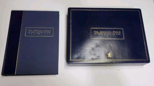 American Dream 1492-1992 - 25 GOLD over SILVER (15oz) USPS Stamp Proof Ingots