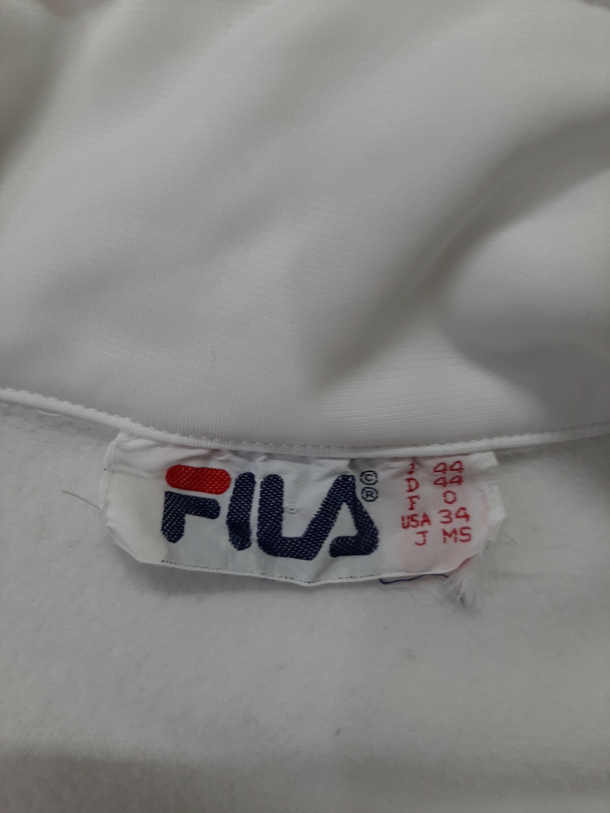 Fila giacca tuta felpa vintage 80s 90s giubbotto jacket e pants completo tg 44 M