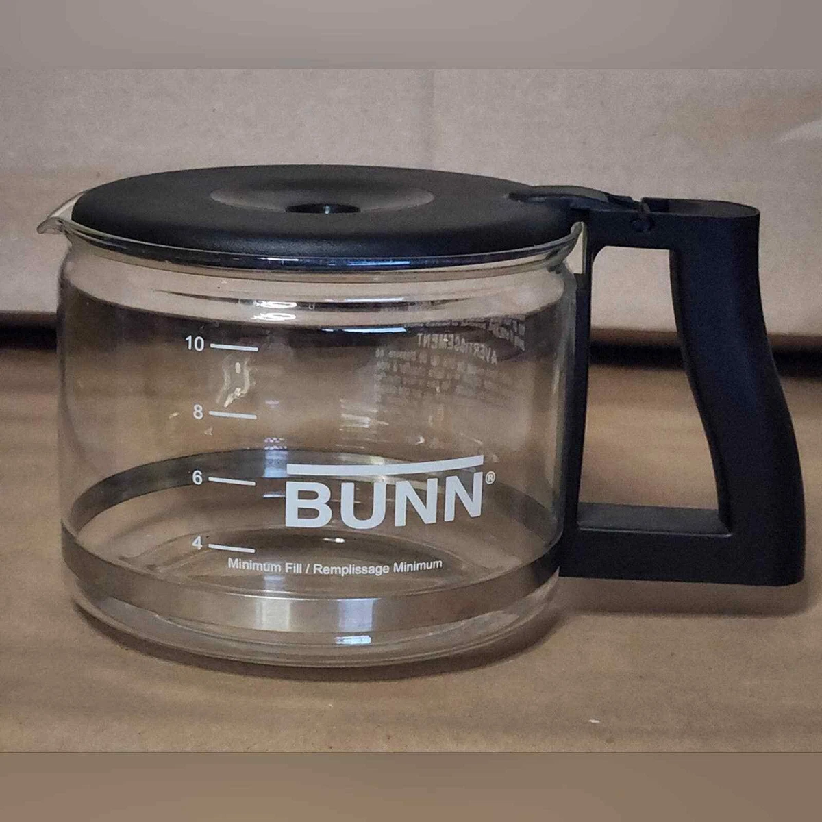 Bunn 10 cup clearance carafe