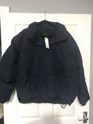 Urban Outfitters Gr. S/M Navy Puffa Mantel Brandneu