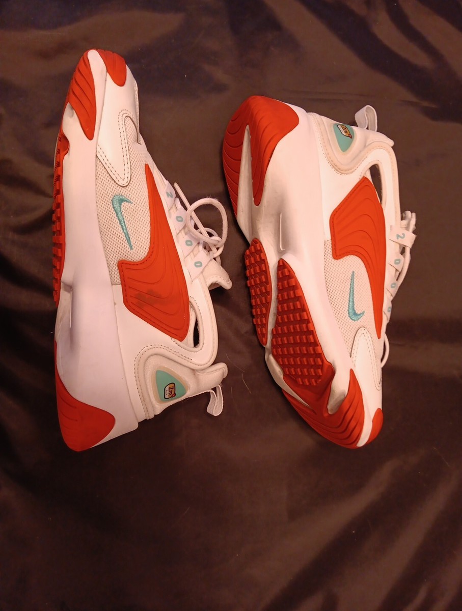 Nike Air Zoom 2000 ホワイト/オレンジ Nike Zm Air Zoom 2000 Orange/White AO0254-105 Women Size 7.5