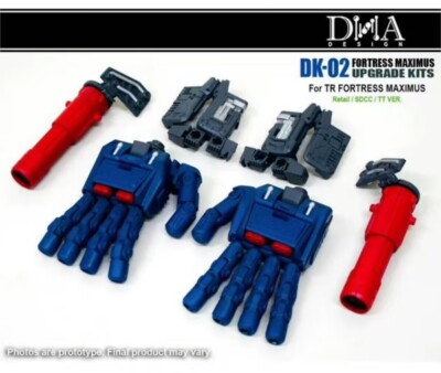 Transformable Toys DNA Kit Apply To Guardian DK-02Blue Movable Hand Upgrades KIt