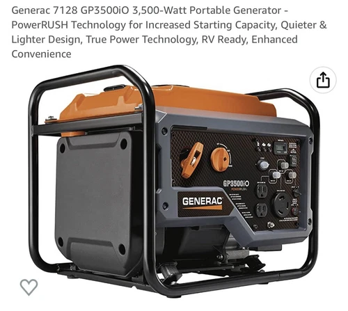 Generac GP 3500W Inverter Generator