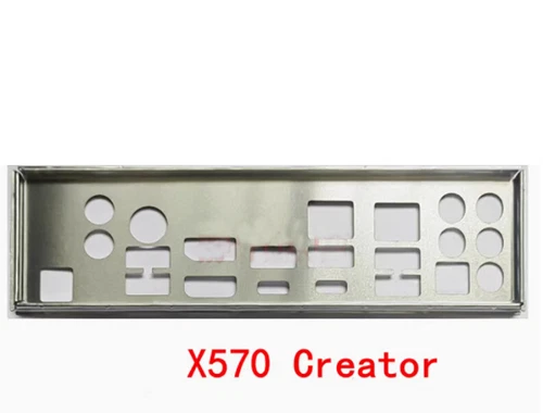 Shield I/O IO Backplate For ASRock X570 Creator Motherboard