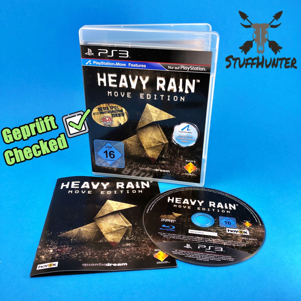 Heavy Rain Move Edition - PS3 - Checked - USK16 * Very good