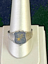 Beautiful Sterling Silver Band Ring Size 12