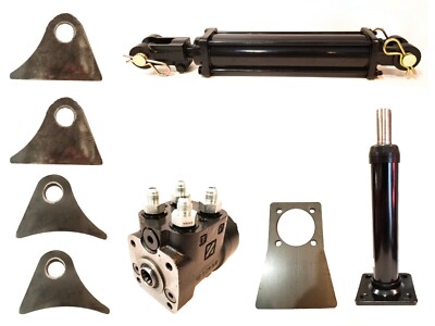 24.41CI-400ML Orbital Steering Control Valve kit hydraulic 6'' ram and 9'' column