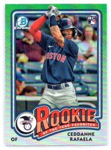 2024 Bowman #ROY-5 Ceddanne Rafaela Rookie of the Year Favorites