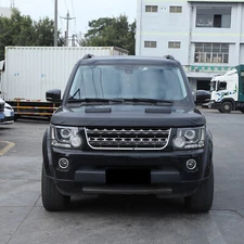 Pu Leather Hood Shield Bug Stone Deflector Fits Land Rover LR3 LR4 2004-2016