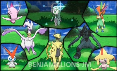 Pokemon ULTRA SUN & MOON - ALL Gen 7 Shiny Mythical Pokémon 6IVs Level 100  3DS