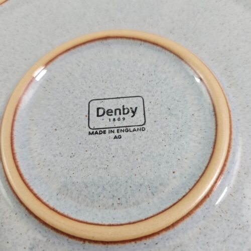 Denby Langley Heritage Terrace Salad Luncheon Stoneware Dinner Plates - Set of 4 - Picture 6 of 23