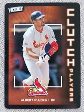 ALBERT PUJOLS 2003 UPPER DECK VICTORY CLUTCH PLAYERS BASEBALL CARD #129 MLB